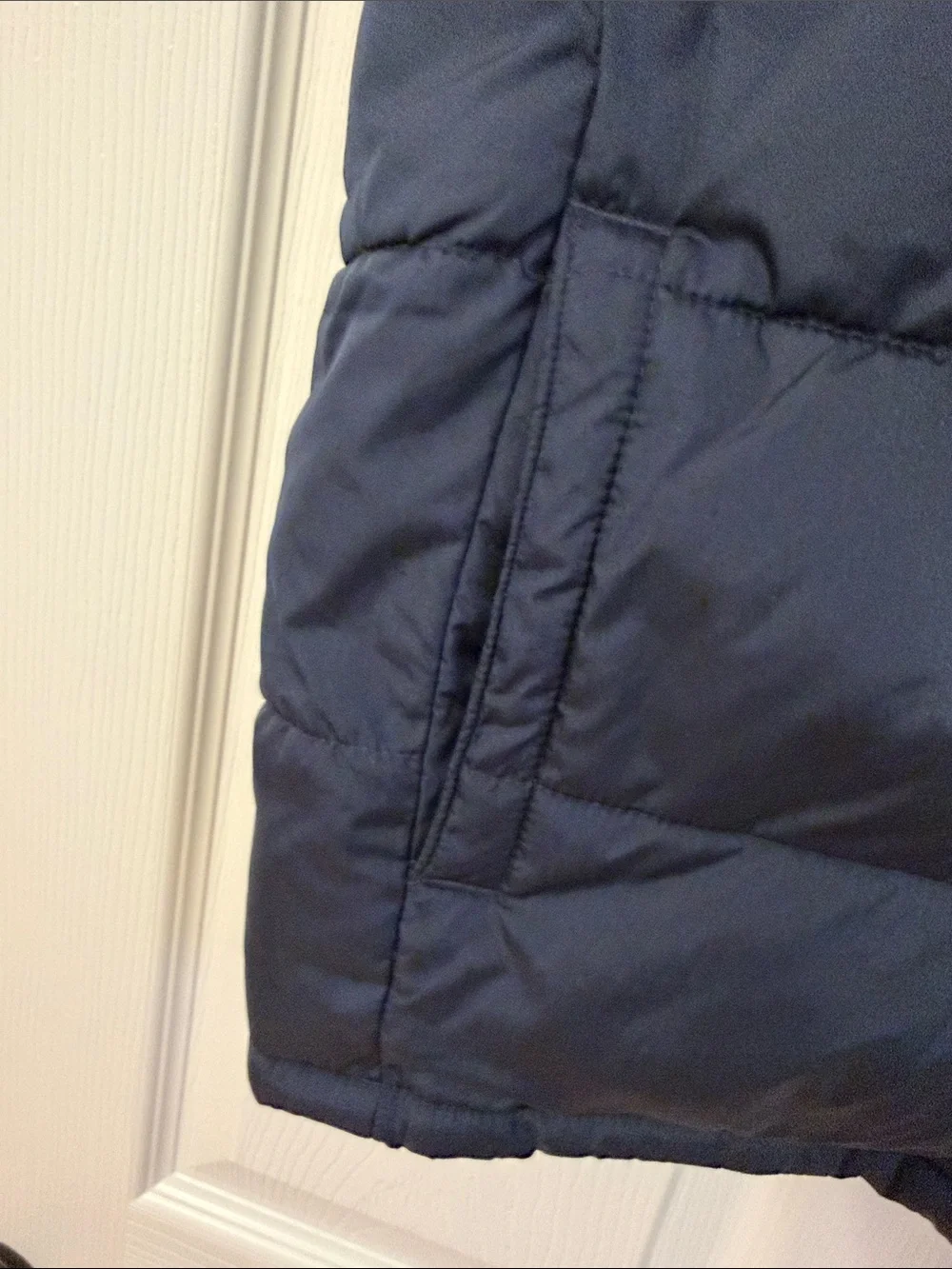 GAP Kids ColdControl Navy Puffer Vest XXL 14-15 Water Resistant NWOT